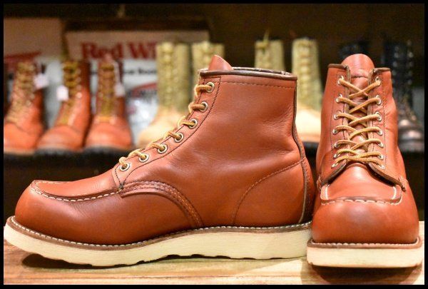 【美品】Red Wing アイリッシュセッター 8875 犬タグ 箱あり 美品 レッドウイング 8875 犬タグ復刻 アイリッシュセッター 26.5cm