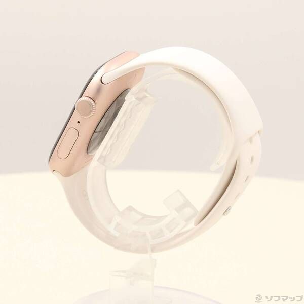 〔 品〕 Apple Watch Series 10 GPS 46mm ローズゴールドアルミニウムケース ライトブラッシュスポーツバンド 349