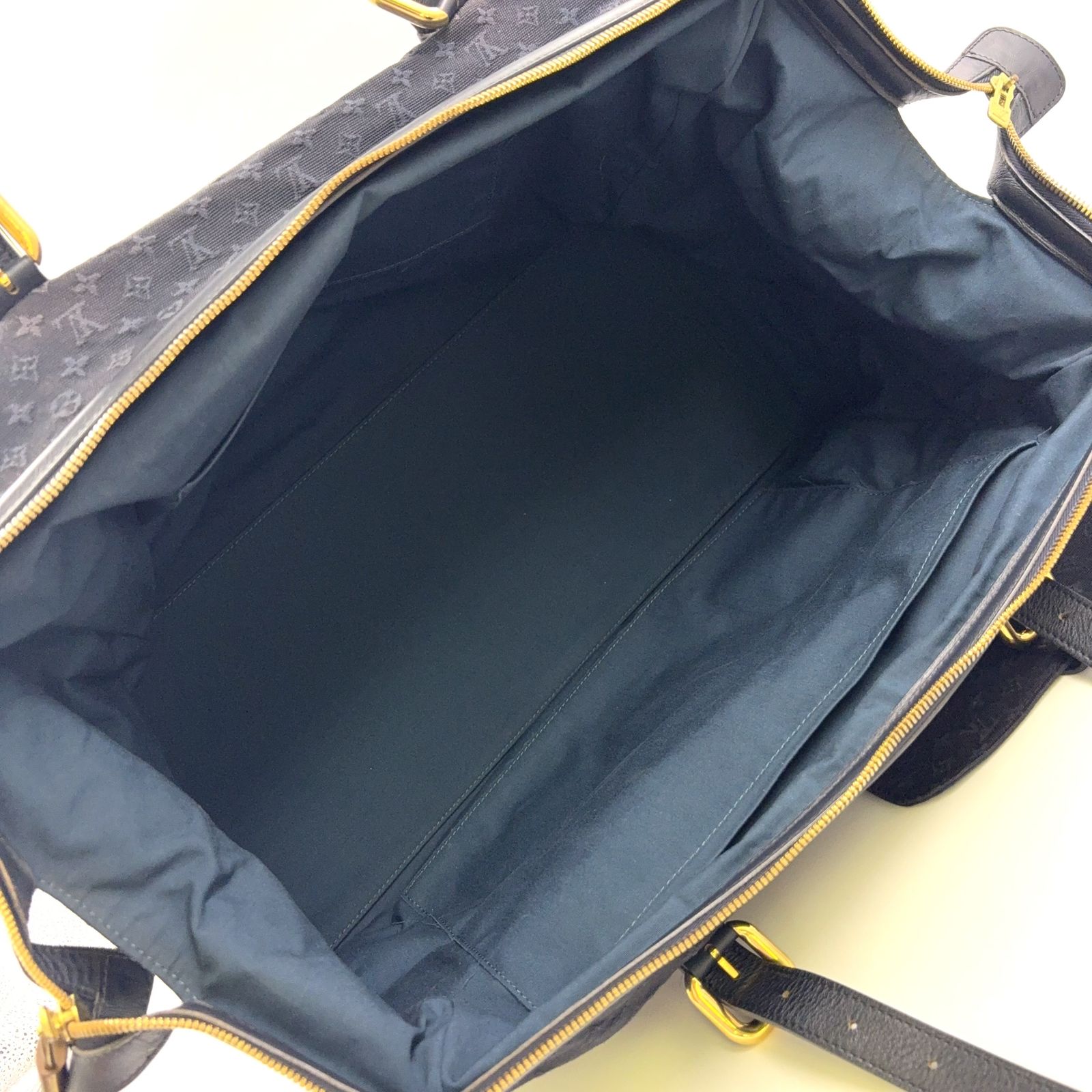 Louis Vuitton ネイビー ボストンバッグTSTブルー