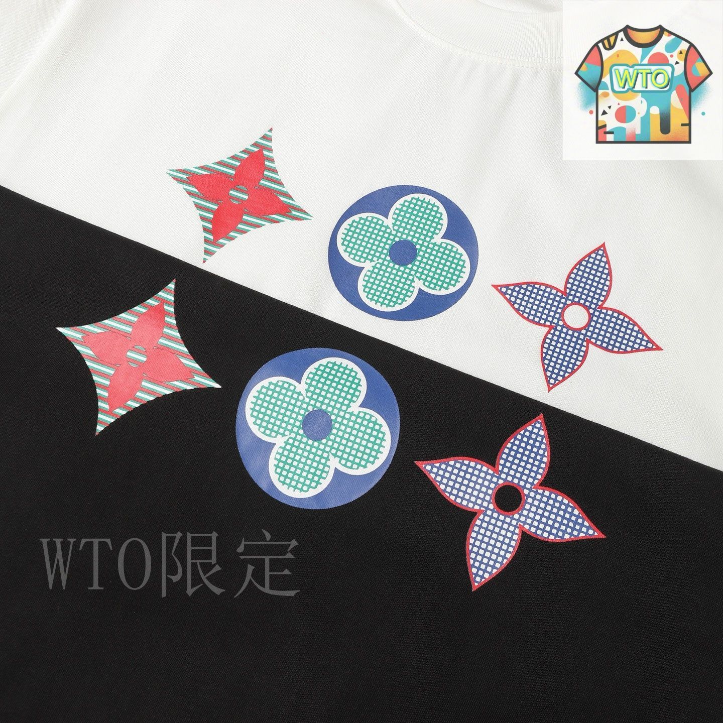 LOUIS VUITTON 花の刺繍モチーフ夏用Tシャツ ショートスリーブコットンTシャツ ｜ルイ・ヴィトン 公式サイト