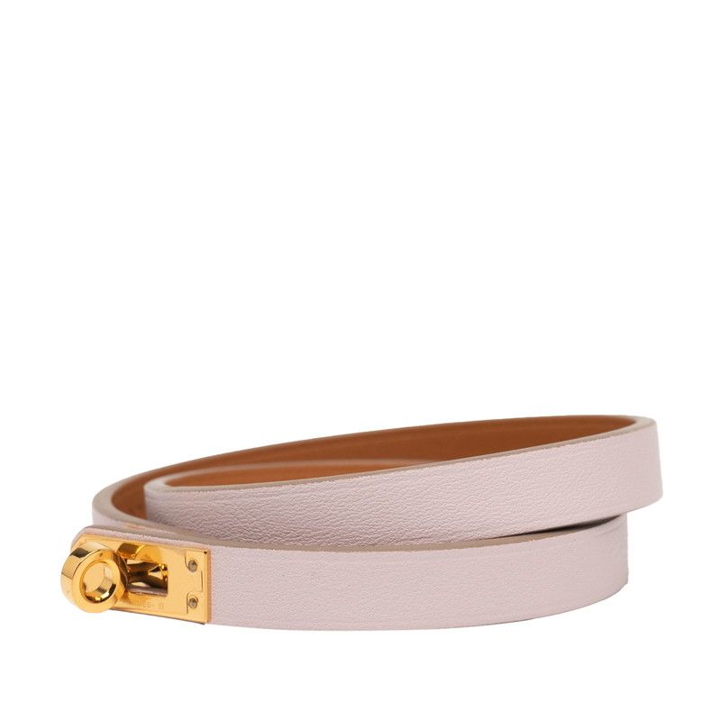 エルメス ミニ ケリー ドゥブルトゥール モーヴパール ゴールド金具 ヴォースイフト レディース HERMES 1-0236060