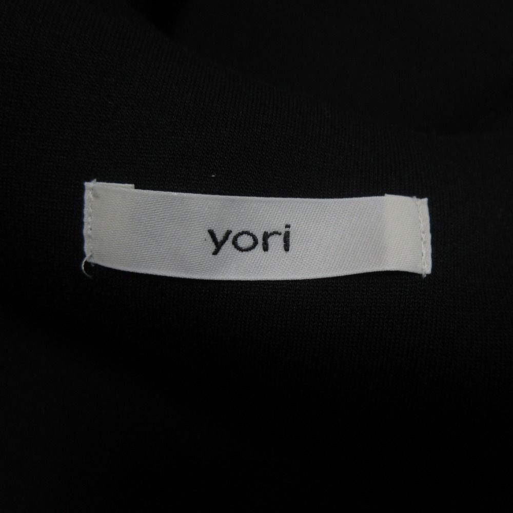 美品 21SS yori ヨリ ボンディングロングジレ YR2115-041SP-3