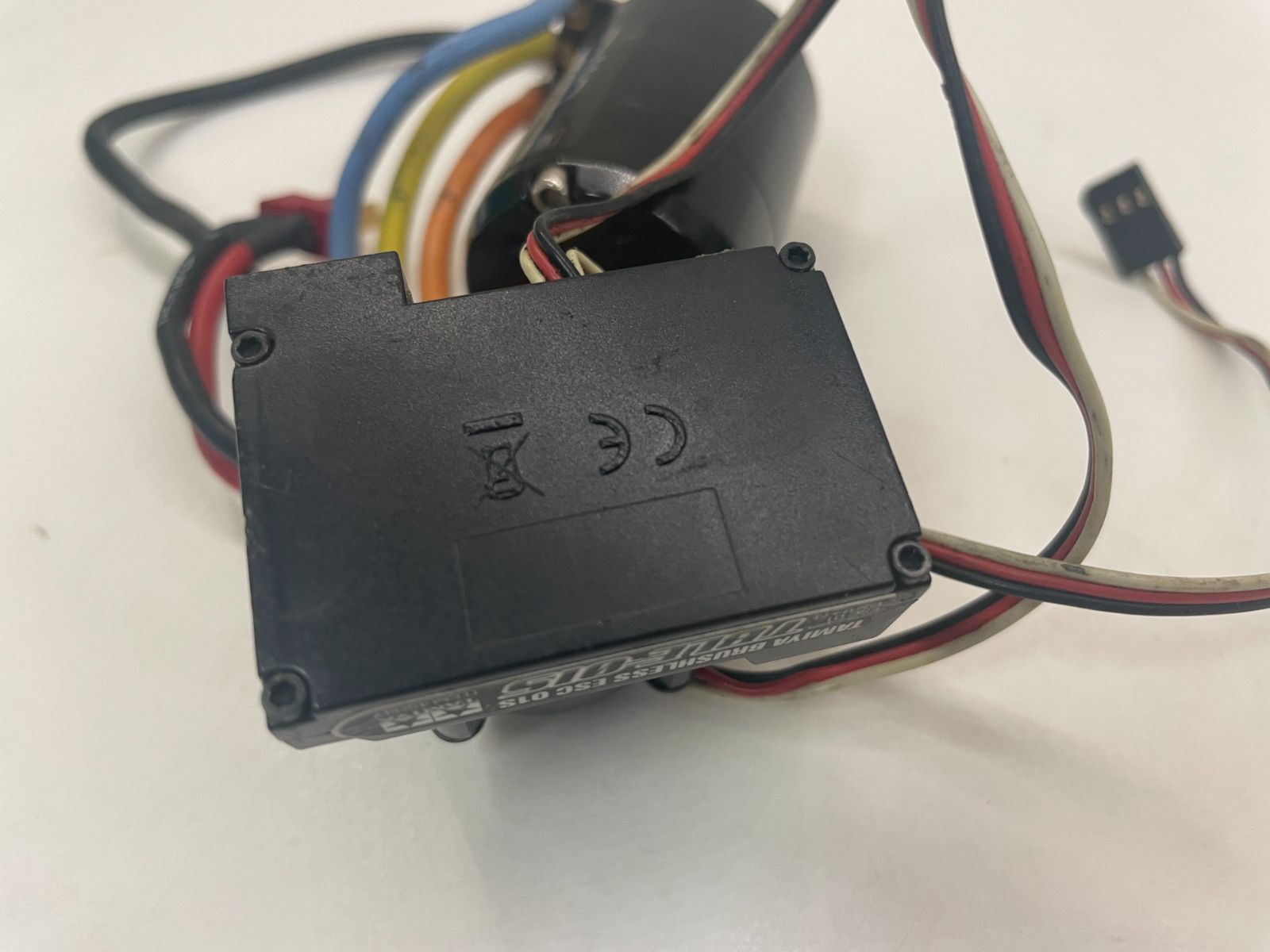 ブラシレスモーターESCセット① タミヤ　TBLE-01S+TBLM-01S タミヤ ブラシレスモーター 01 12T・ESC 01 セット (ラジコン