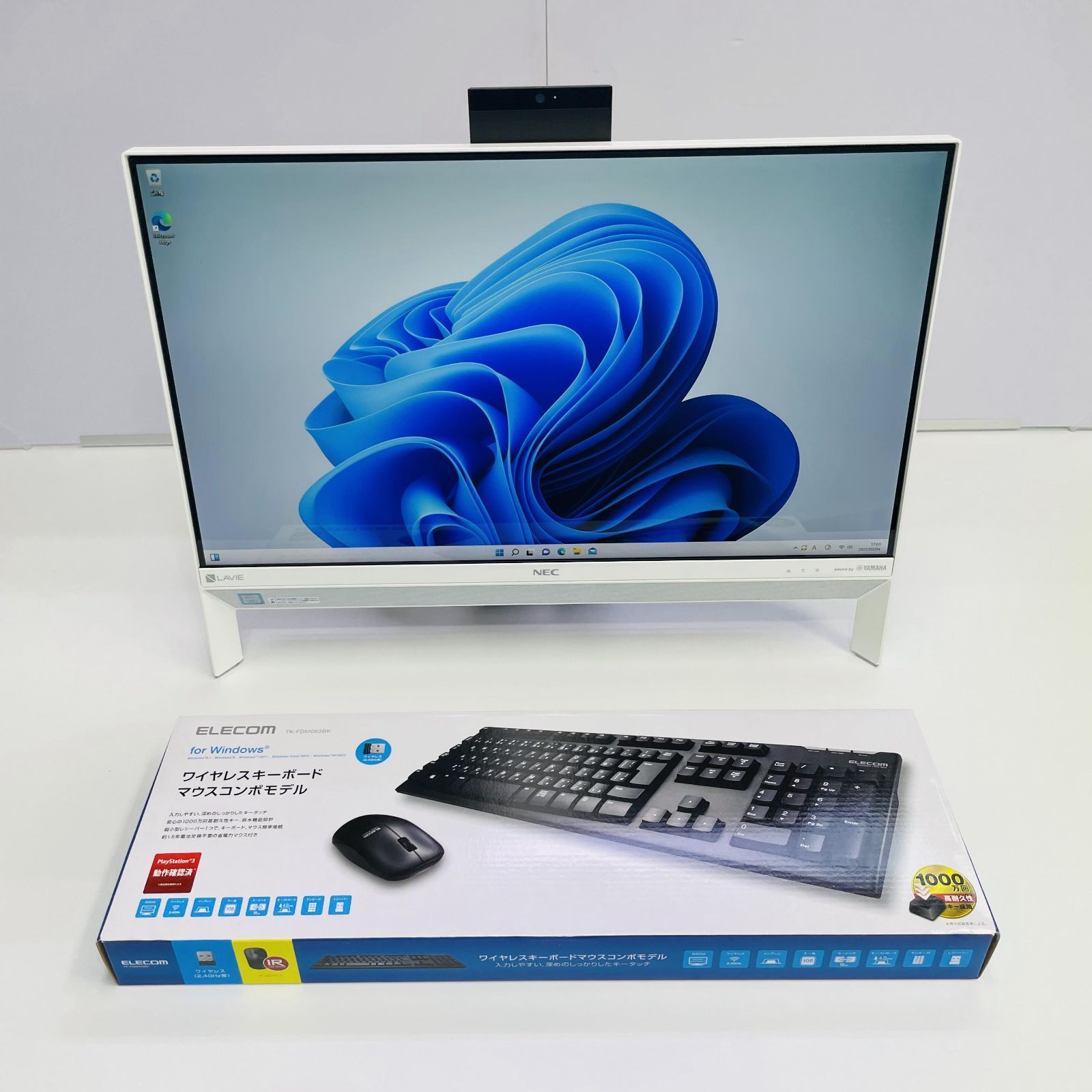 液晶一体型パソコンNEC LAVIE PC - DA700KAW i7第8世代