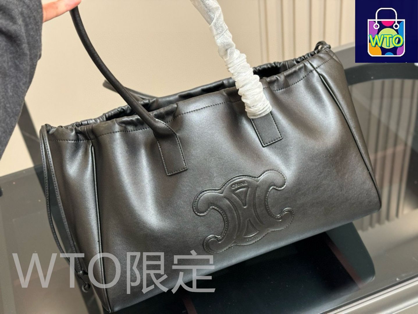Celine] トートバッグ トリオンフデザイン - 新作レトロスタイル