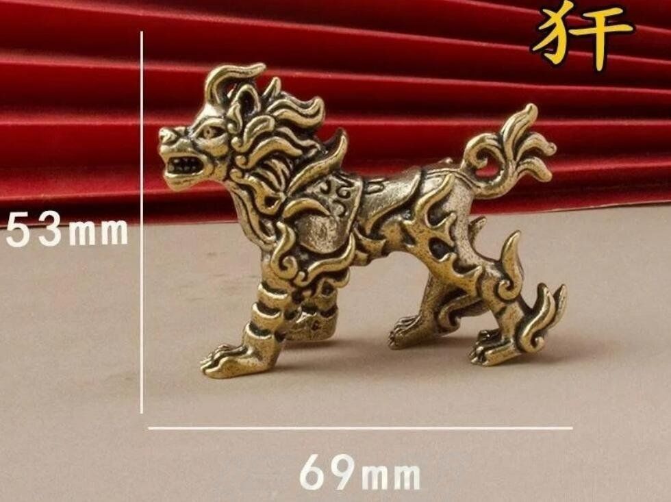 真鍮製ソリッド龍生九子鎮邸WP