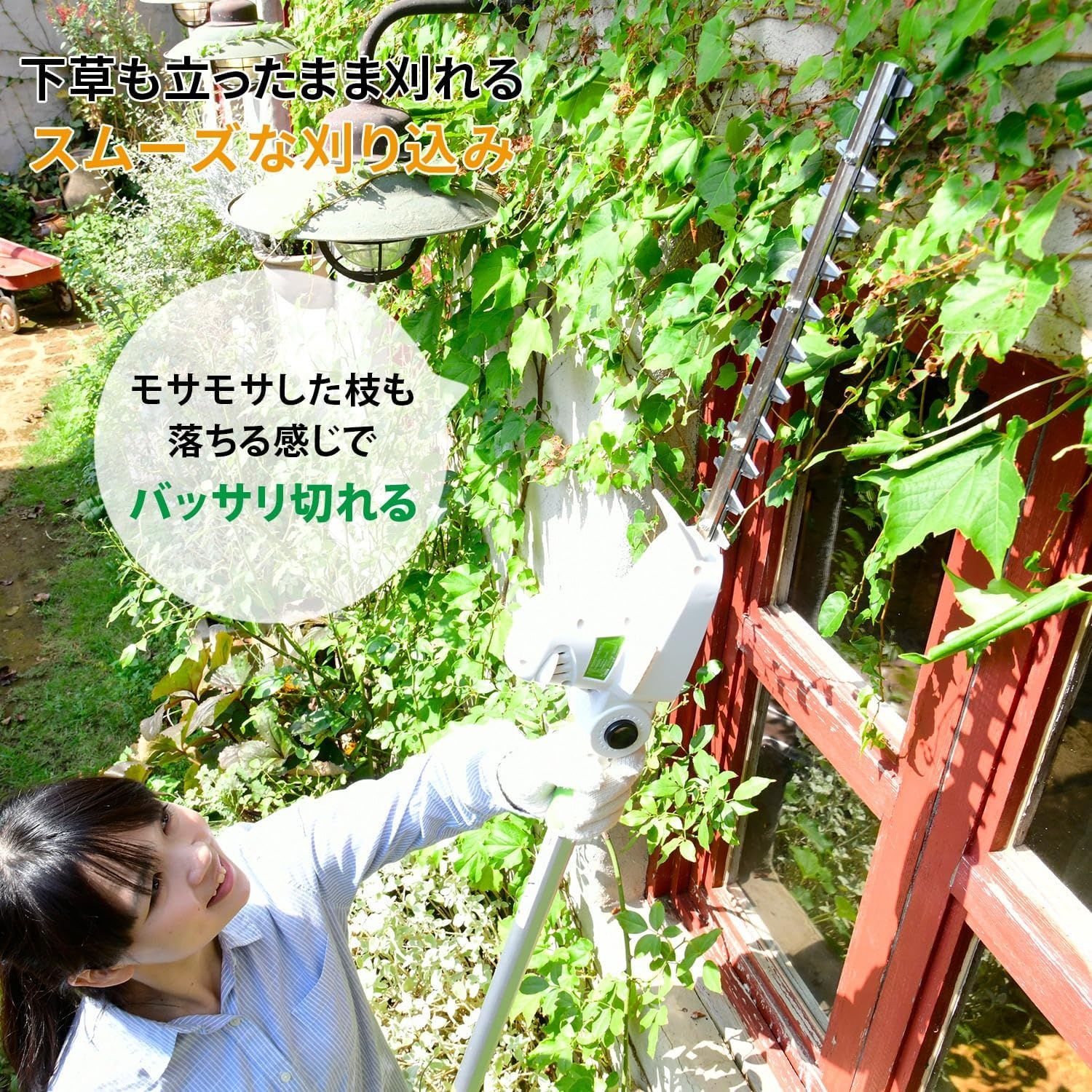 新着商品 電動 生垣 枝切り ポールソー 剪定トリマー 竹切 枝切 剪定 高枝チェーンソー ヘッジトリマー PH-3000 高枝ばさみ 延長コード10m付き 着脱式伸縮延長ポール付 AC電源 高枝ガーデンポールトリマー 山善 YAMAZEN WWW_GEBZETESISAT_COM_TR