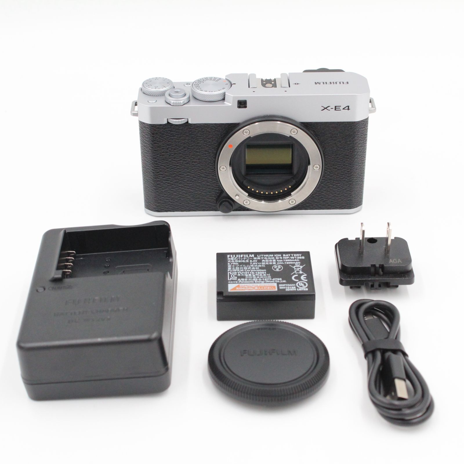 富士フイルム FUJIFILM X-E4 シルバー ボディ おちゅち様専用 FUJIFILM
