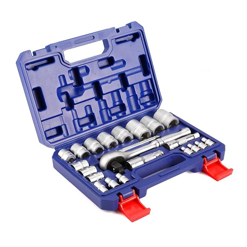 WORKPRO ソケットレンチセット ガレージツールセット ラチェット