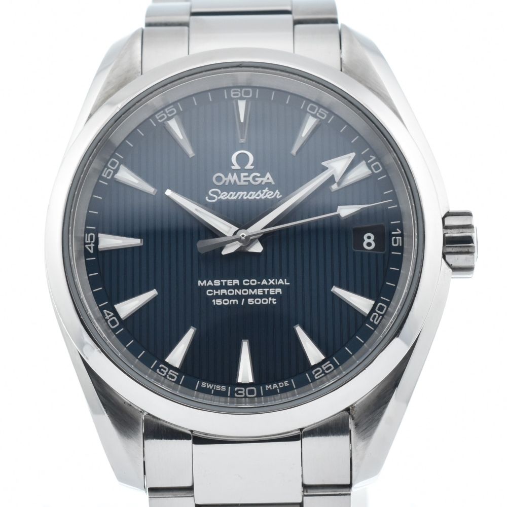 オメガ OMEGA 231.10.39.21.03.002 シーマスターアクアテラ 自動巻き メンズ美品 R#135210