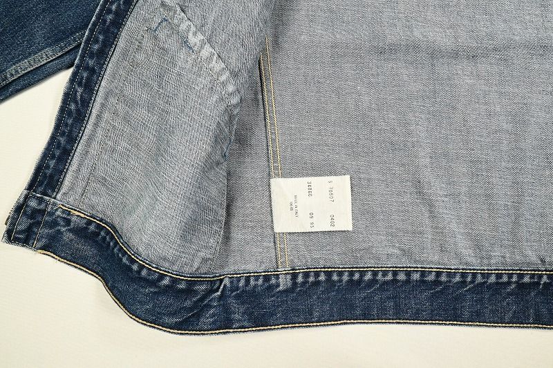 FAR CURVE ZIP OVERSIZED デニム ジャケット M（divka | Little  