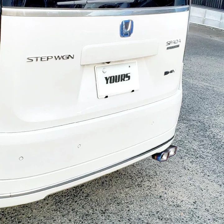 スパーダ チタン調マフラーカッター