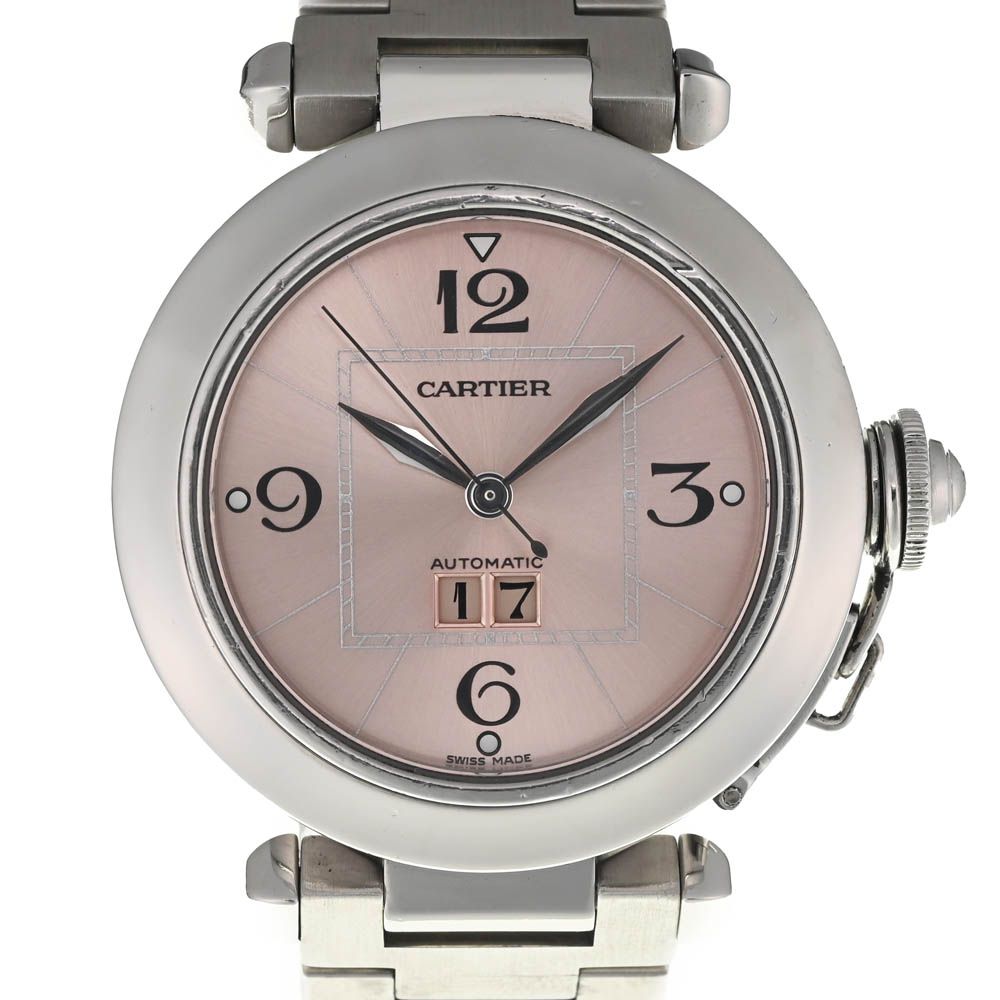 カルティエ CARTIER W31058M7 パシャC  ビッグデイト 自動巻き ユニセックス L#137475