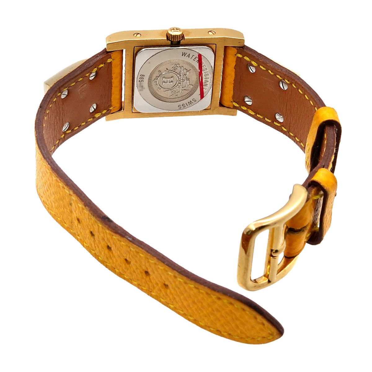 エルメス HERMES メドール ヴィンテージ レディース 腕時計 ピラミッド