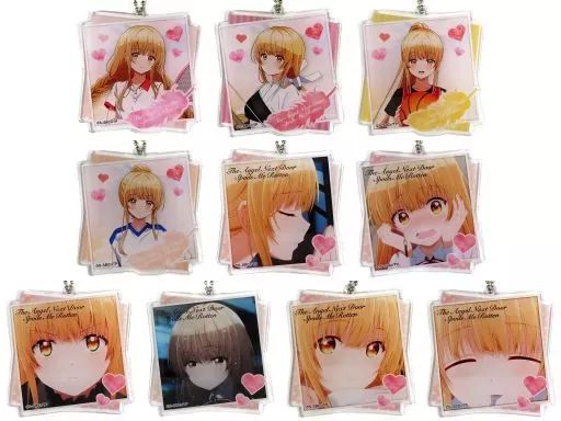 中古】キーホルダー 全10種セット 「お隣の天使様にいつの間にか
