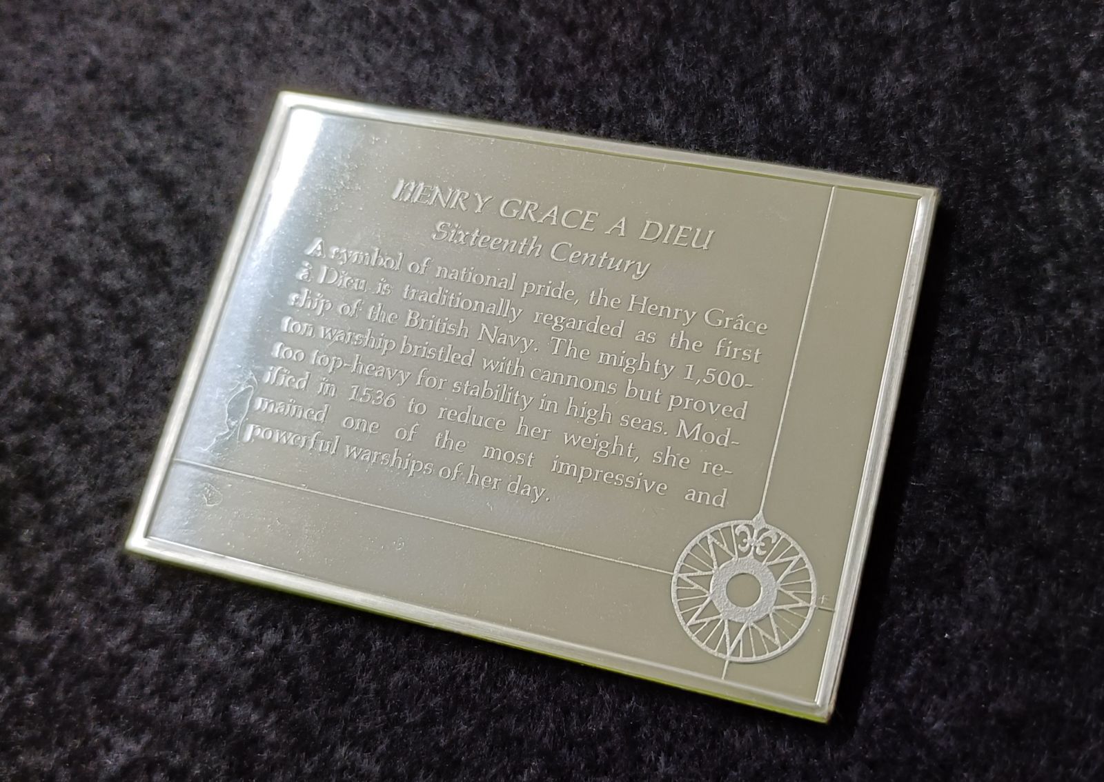 フランクリン・ミント社シリーズ 世界の船 メダル インゴット 銀製品