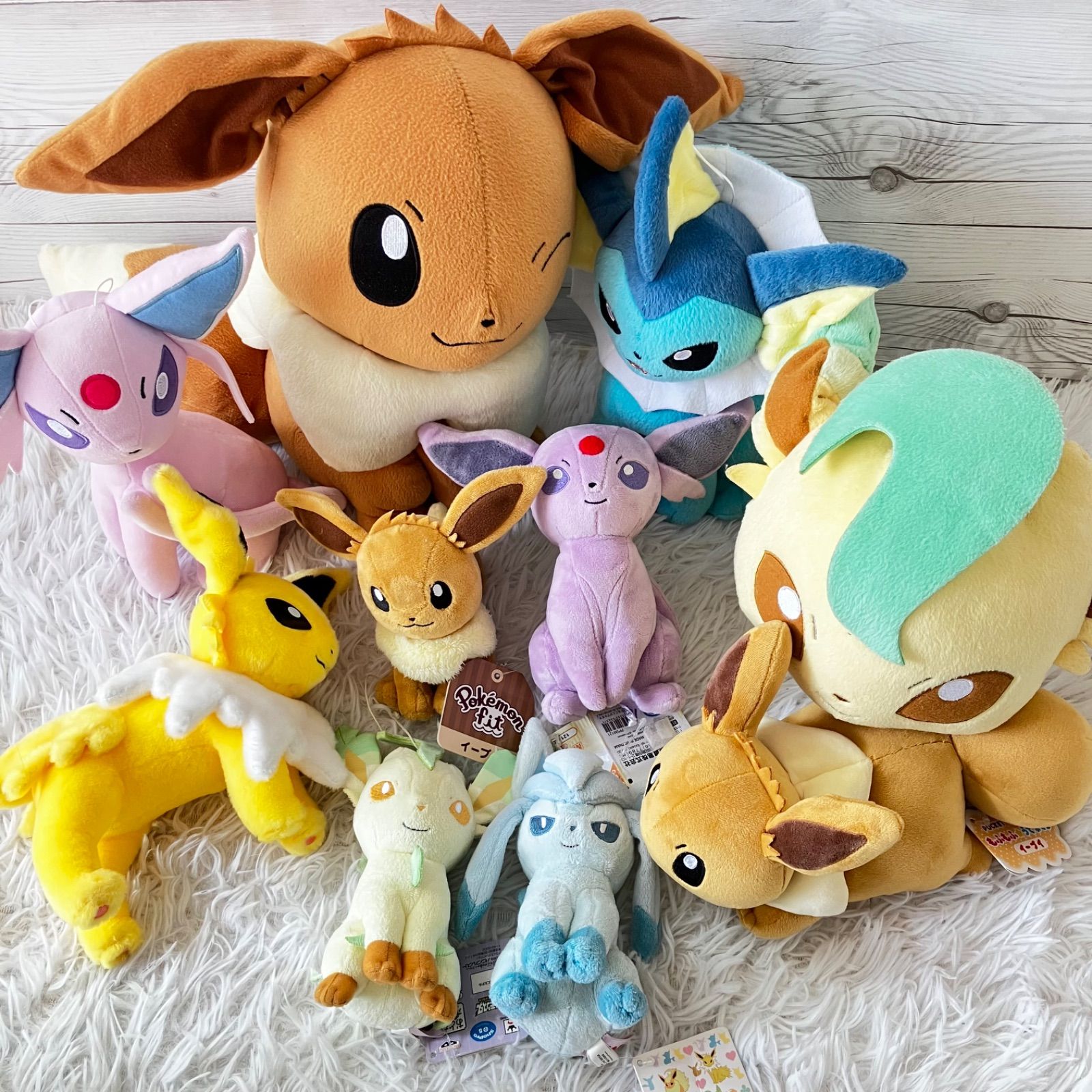 ポケットモンスター イーブイ 進化系 ぬいぐるみ 10点セット