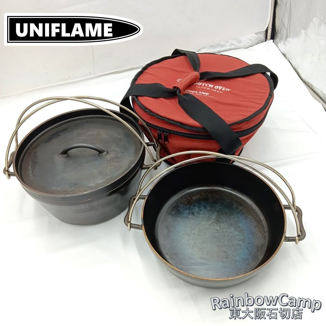 ◆UNIFLAME ユニフレーム UFダッチオーブン10インチ オプション品あり