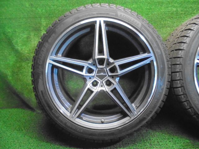 5FN704 D1 製 275 40R20 ヨコハマ iceGUARD G075 スタッドレス AC SCHNITZER AC1 アルミホイールセット BMW X6