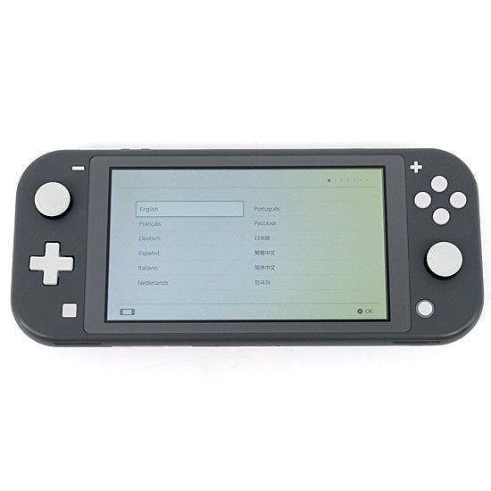 bn:6] 任天堂 Nintendo Switch Lite(ニンテンドースイッチ ライト) HDH-S-GAZAA グレー 液晶画面いたみ 元箱あり  - メルカリ