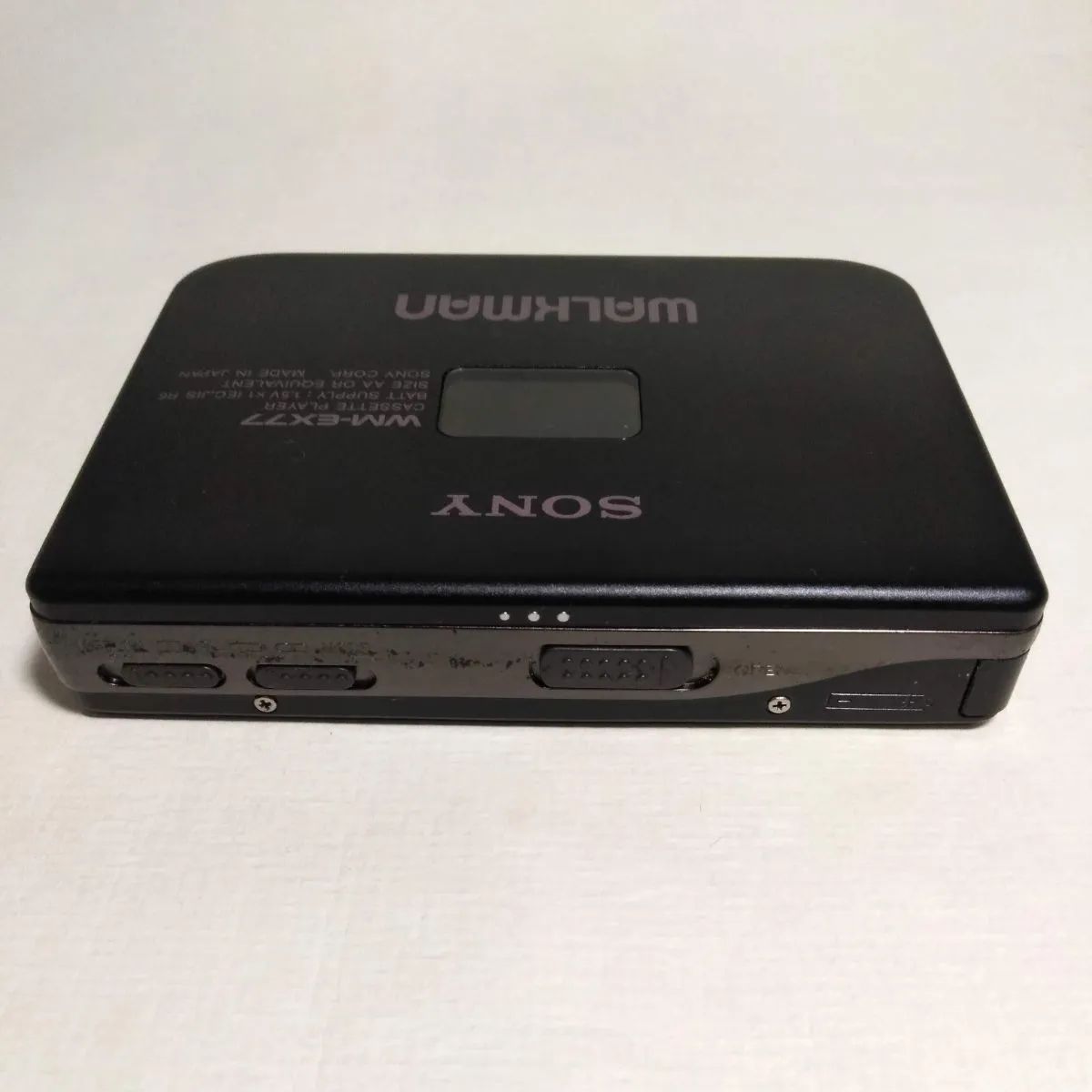 SONY WM-EX77 カセットウォークマン 動作未確認 ジャンク品