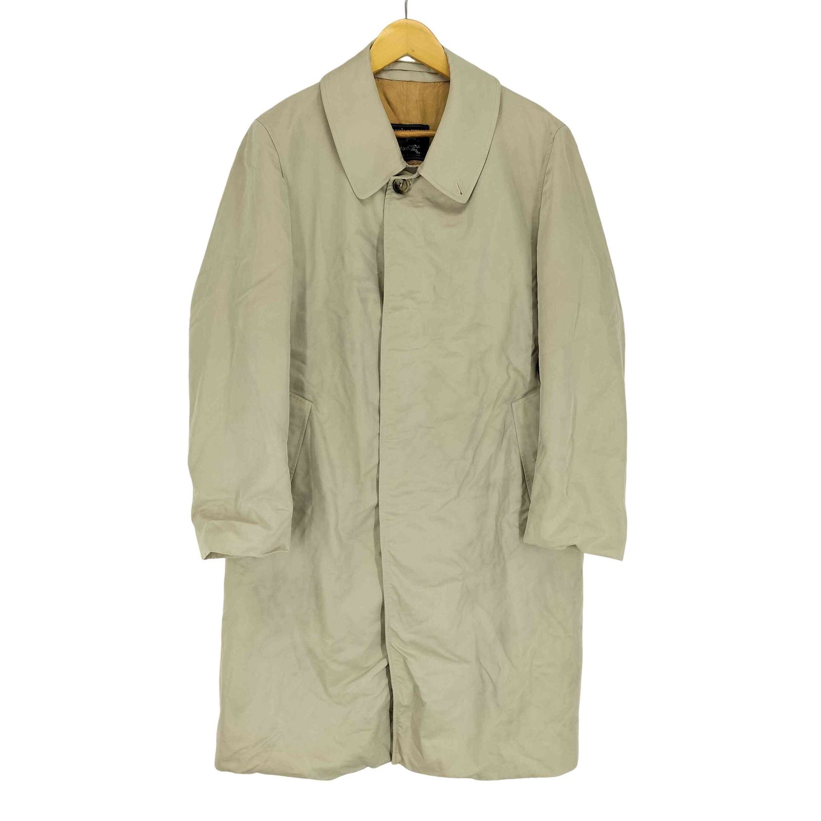 90s バーバリー ステンカラーコート ライナー付き ノバチェック 古着