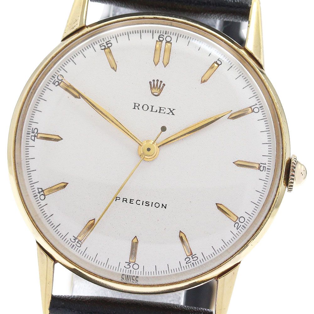 ロレックス ROLEX 3745 プレシジョン Cal.710 ヴィンテージ K18YG 手巻き メンズ_886595