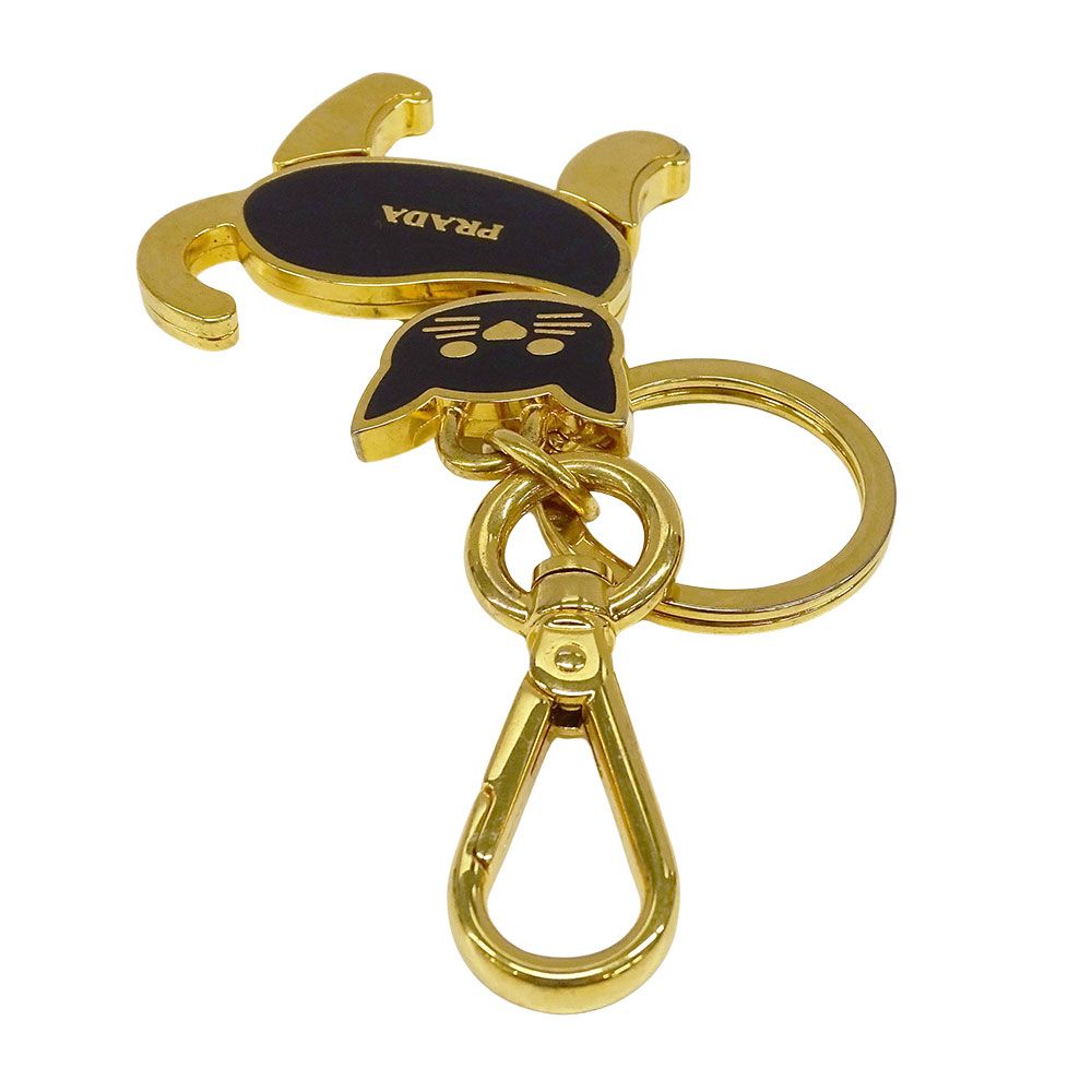 プラダ PRADA キーホルダー レディース メンズ ブランド メタル  