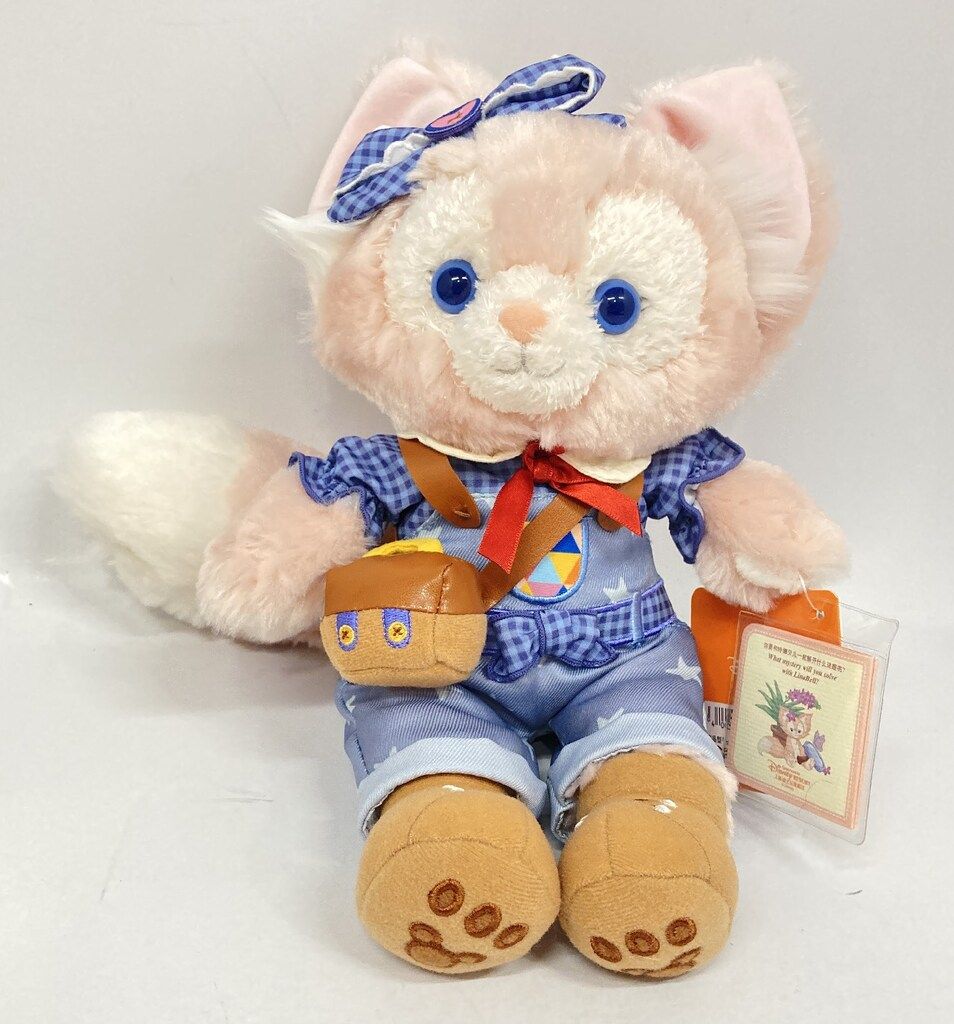 上海ディズニー　デニム　リーナベル　ぬいぐるみ 上海ディズニー 青花 リーナベル ぬいぐるみSS② - メルカリ