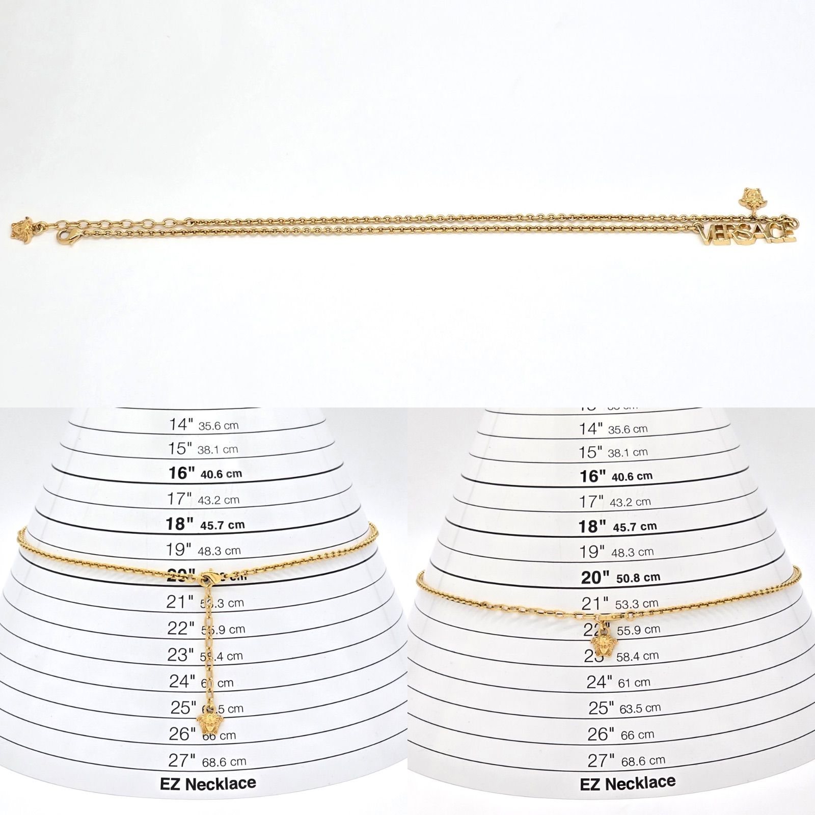 VERSACE ヴェルサーチ 1002579 ロゴ メデューサ ペンダント ネックレス