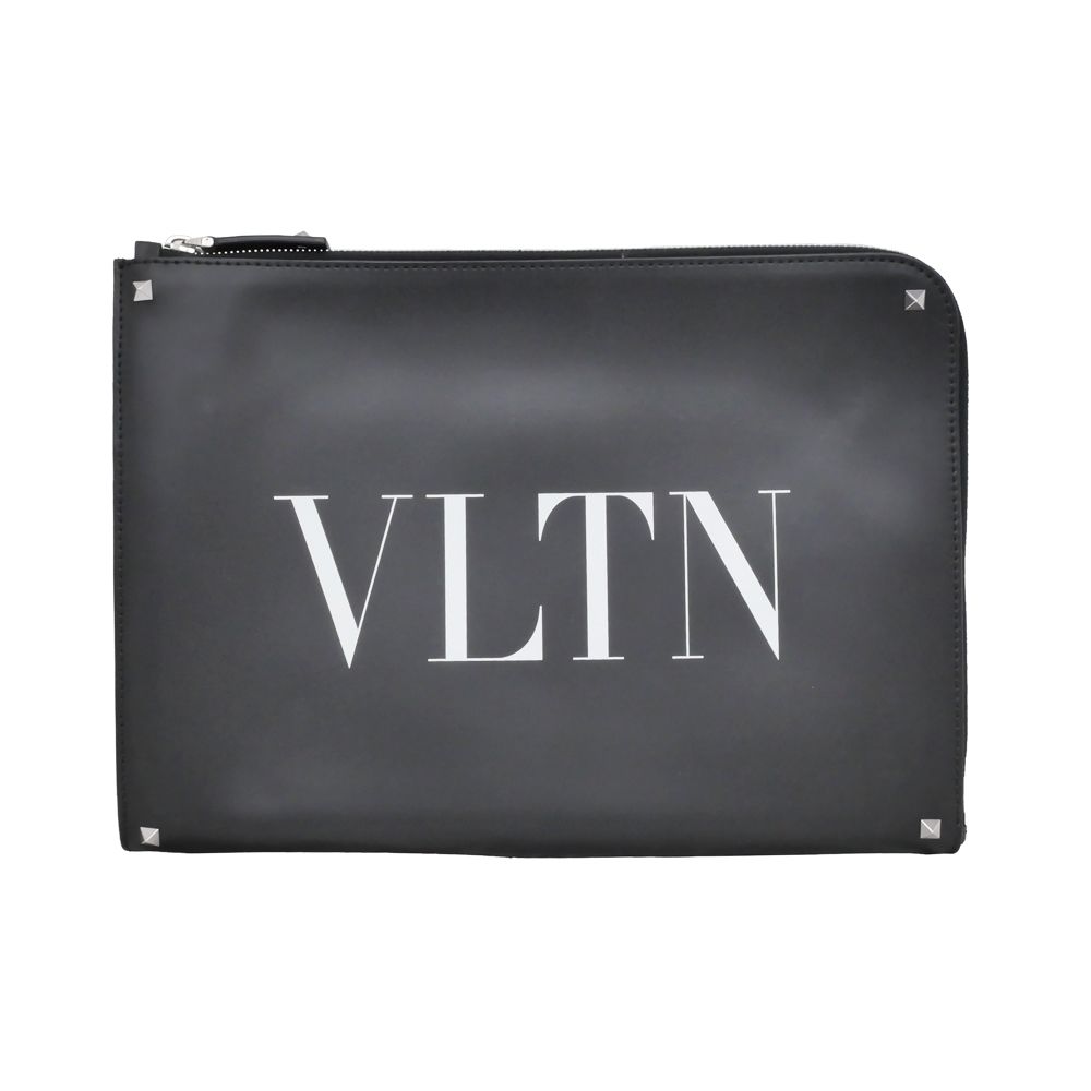 名東】【VALENTINO】ヴァレンティノ ロックスタッズ クラッチバッグ