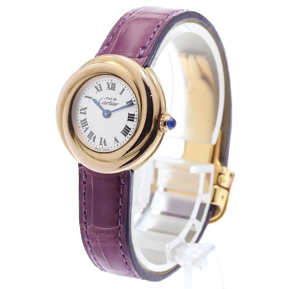 カルティエ CARTIER W1015045 トリニティ SV925(GP) クォーツ