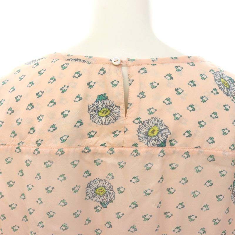 フランシュリッペ franche lippee 総柄 ロングワンピース 半袖  