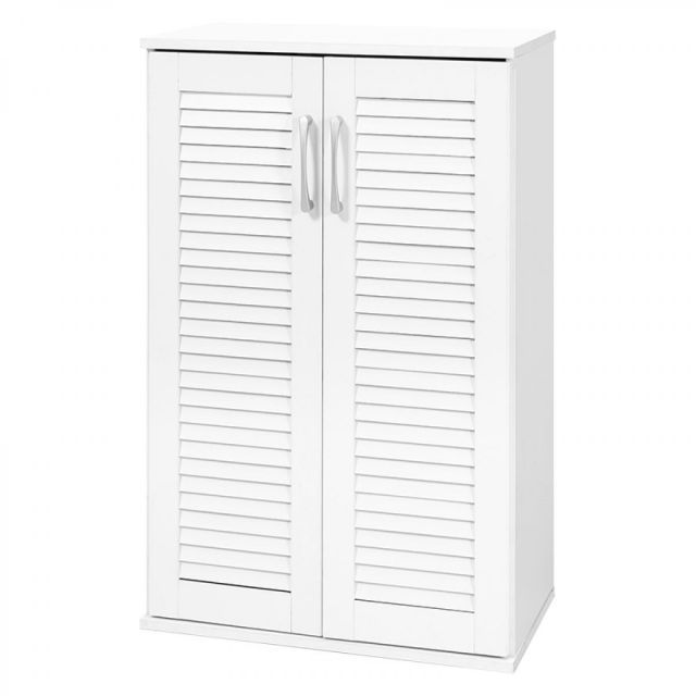 萩原(Hagihara) RSR-1700WH ルーバーシューズラック 新生活 インテリア 家具おしゃれ