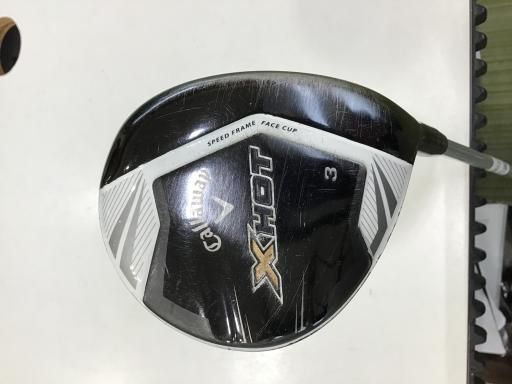 キャロウェイ X HOT 3W フェアウェイウッド FW X HOT 60W フェアウェイウッド フレックスS メンズ 男性用 右利き 右用 Cランク ゴルフクラブ