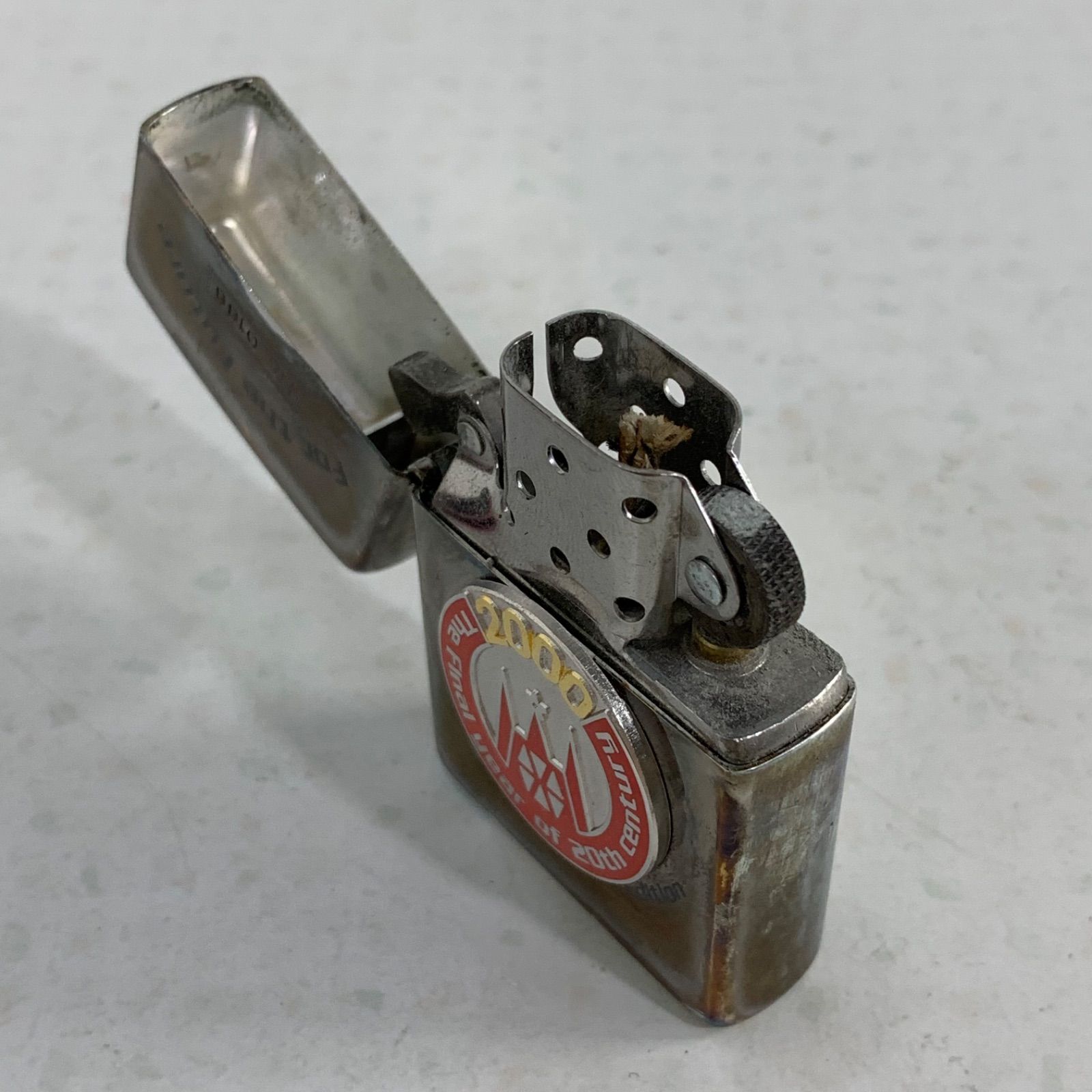 ZIPPO ジッポ ライター 2000年記念 特別限定 For the Future シルバー