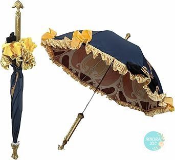 原神 コスプレ ナヴィア 傘 Amazon.co.jp: 原神 ナヴィア コスプレ道具 傘 晴雨傘 娜维娅