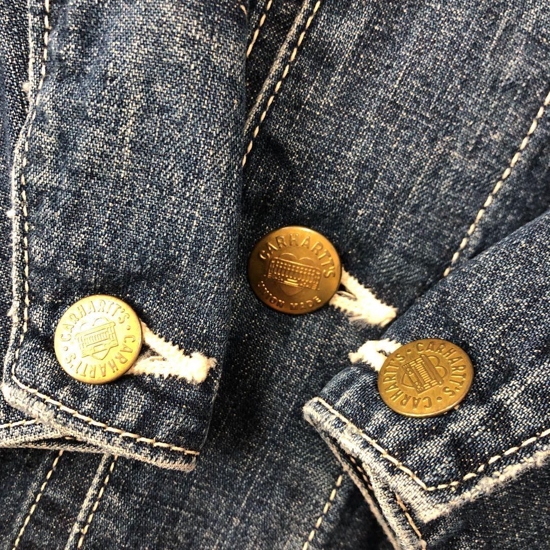 最終値下げ カーハート0604 デニムカバーオール ハートタグ