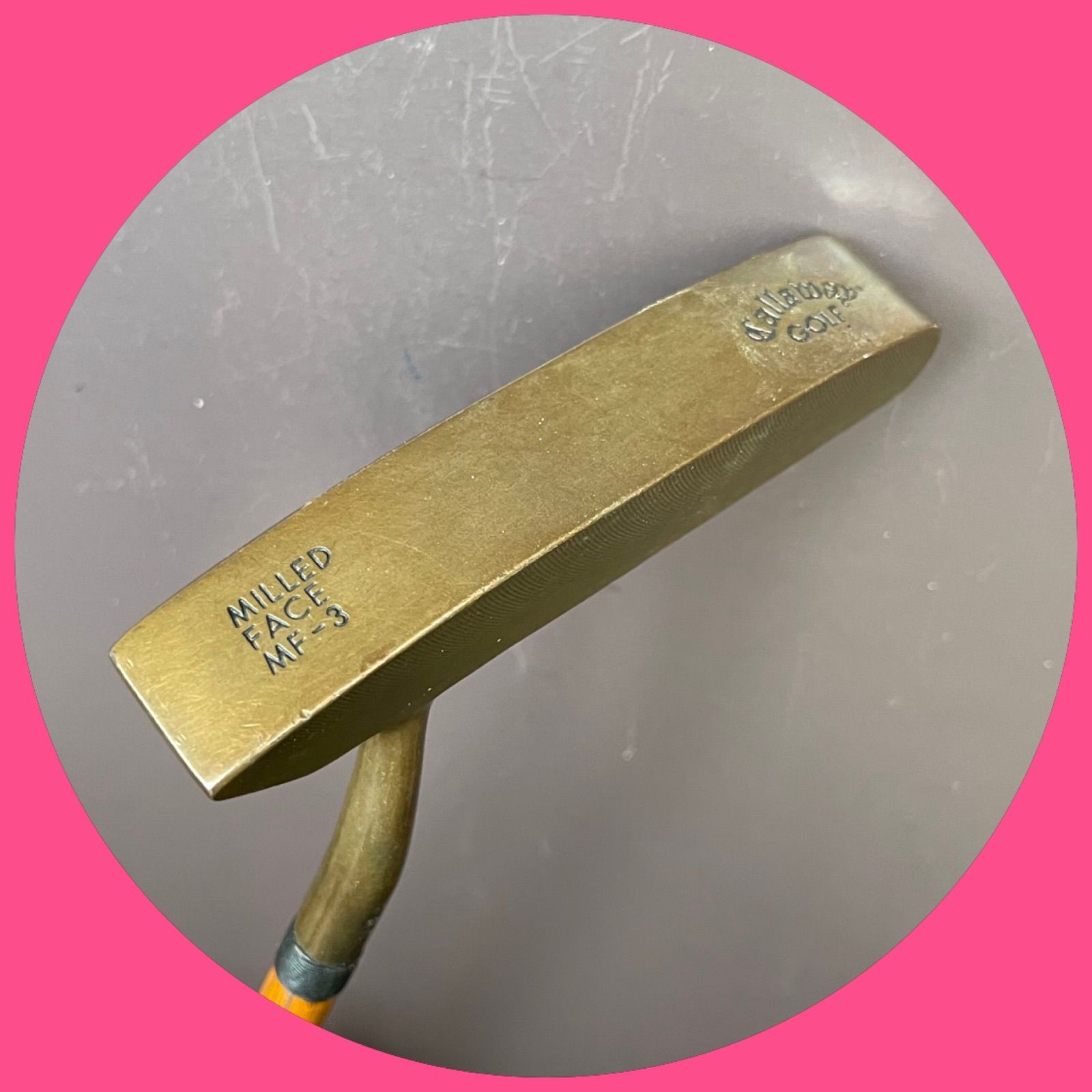 Callaway MF-3 パター Callaway Hickory Stick Putter Right Hand Milled Face MF-3 | eBay