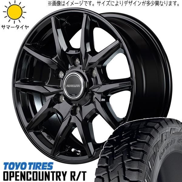 オープンカントリー ハイエース　タイヤ ホイールセット ４本 215/70r16 OPEN COUNTRY ハイエース 200系 215/70R16 ホイールセット