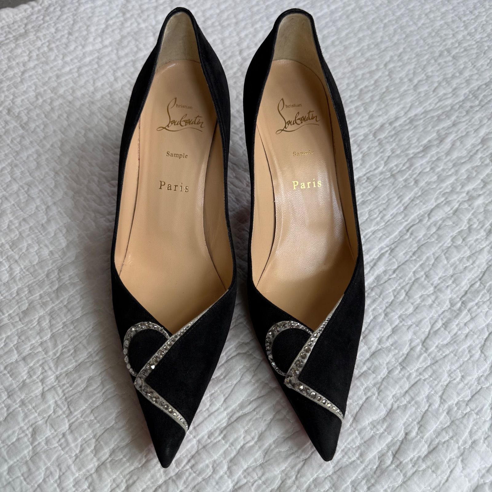 美品 希少 Christian Louboutin クリスチャンルブタン スエード 