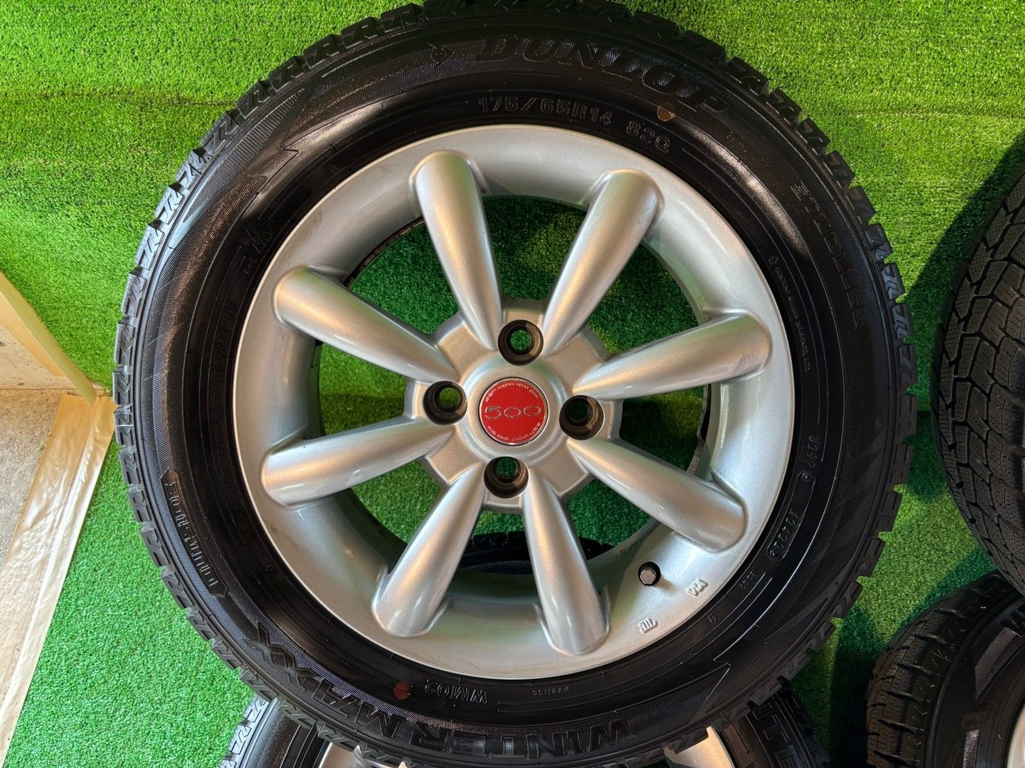 ☆フィアット パンダ スタッドレスタイヤホイールセット 175/65R14 