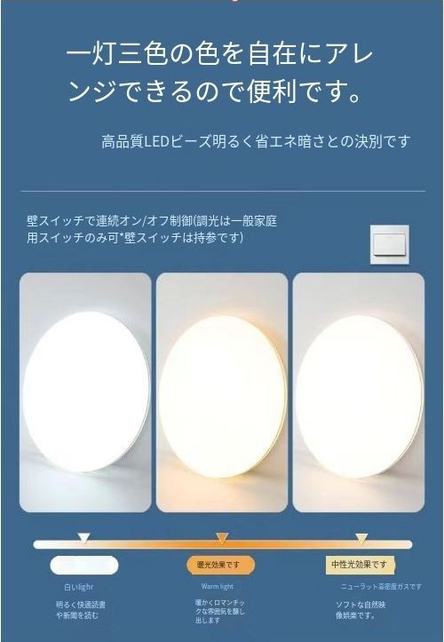 超薄型LEDシーリングライト
