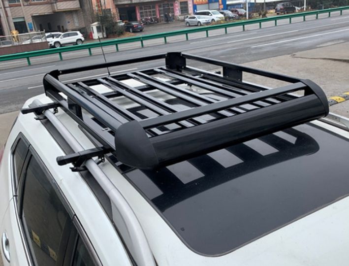 アルミ合金製ルーフラック ダブルレイヤー仕様｜車載キャリアバスケット｜SUV|4WD対応｜耐荷重100kg｜アウトドア|キャンプ最適