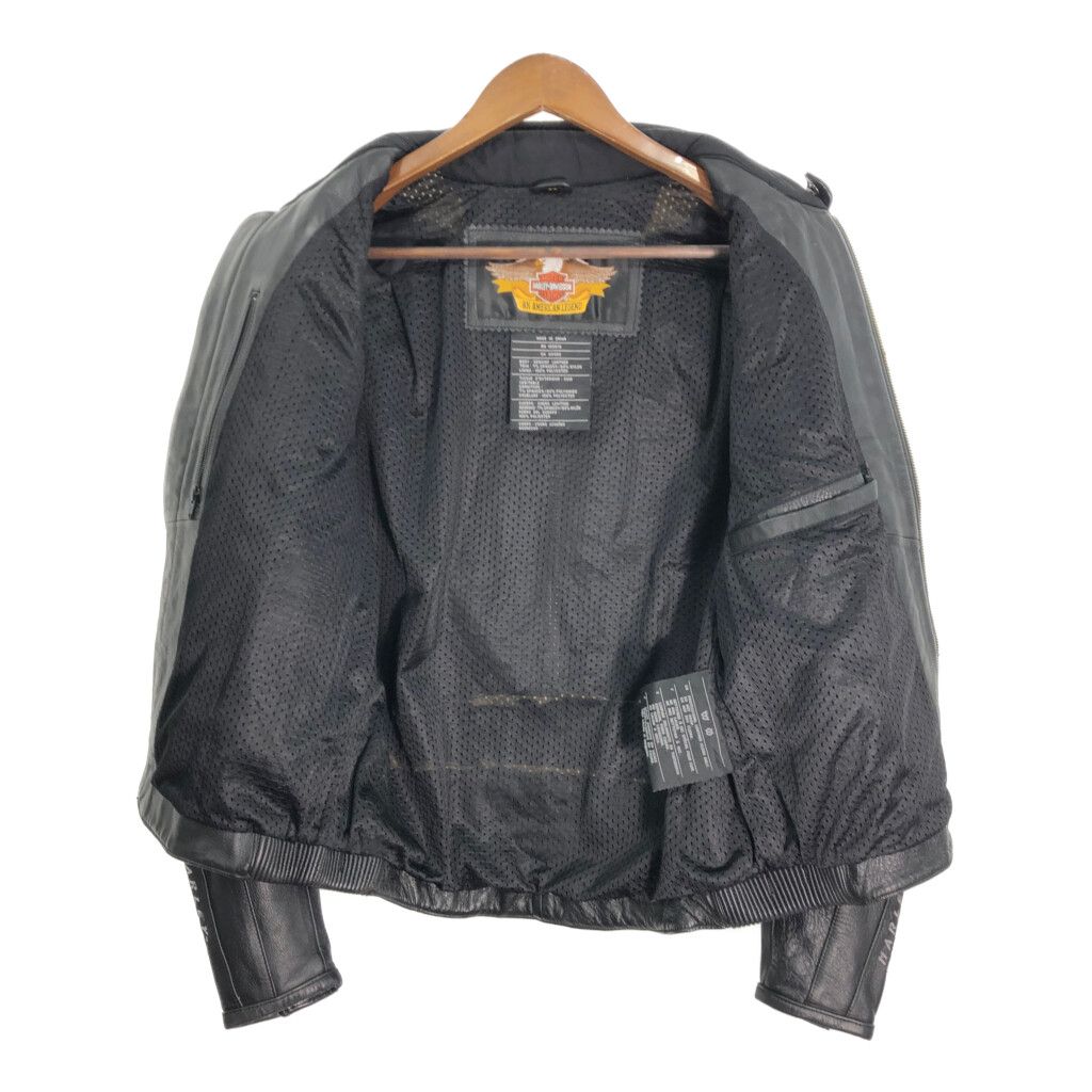 00年代 HARLEY DAVIDSON ハーレーダビッドソン レザー ライダース