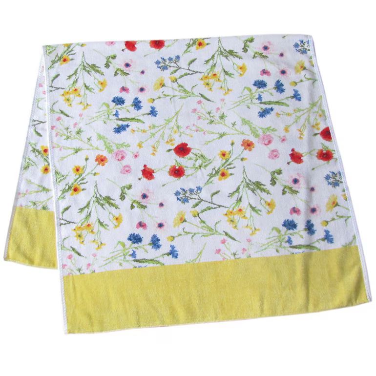 フェイラー FEILER バスタオル 150cm 75cm Flower Meadow フラワーメドウ イエロー