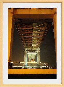 クイーン エリザベス号ベイブリッジをくぐる｜光川十洋