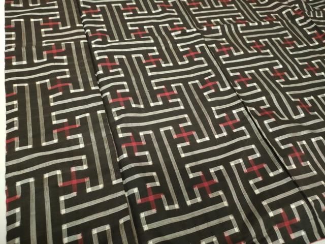 平和屋着物○本場大島紬 龍郷絣 秋名バラ 正絹 逸品 DAAS3712ps - メルカリ