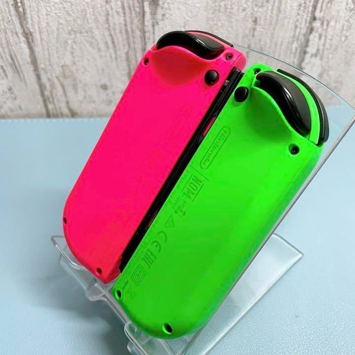 美品 人気カラー スプラトゥーン Switch 左右セット ジョイコン - メルカリ