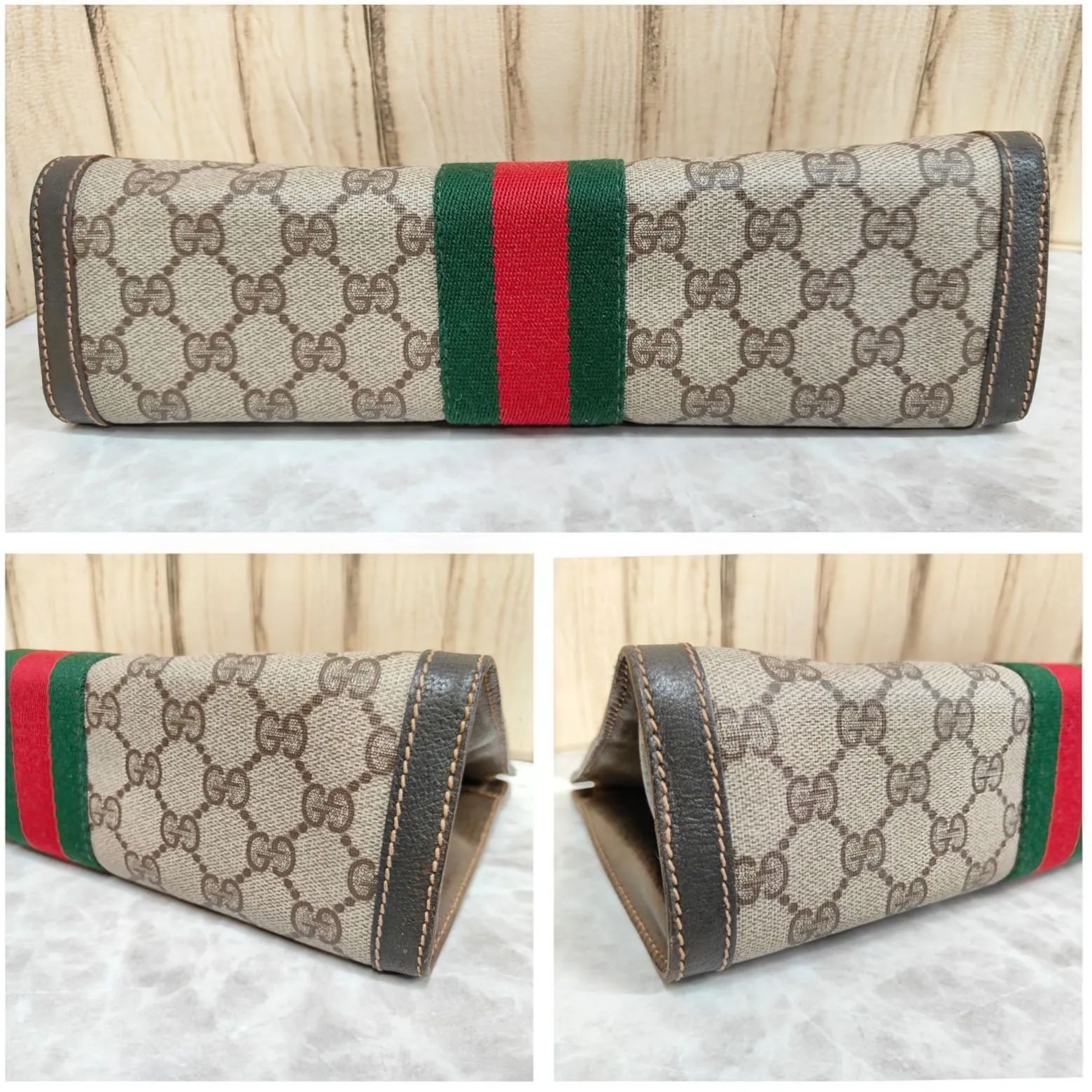 希少 極美品 ヴィンテージ】GUCCI グッチ シェリーライン クラッチバッグ ユニセックス （SNA）2241017003505VR - メルカリ